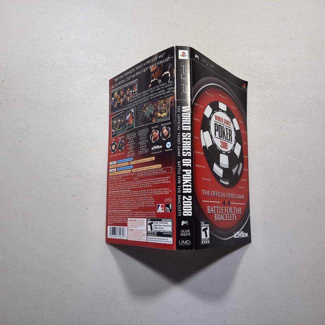World Series Of Poker 2008 PSP (Box Cover) -- Jeux Video Hobby 