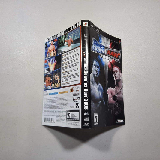 WWE Smackdown Vs. Raw 2006 PSP (Box Cover) -- Jeux Video Hobby 