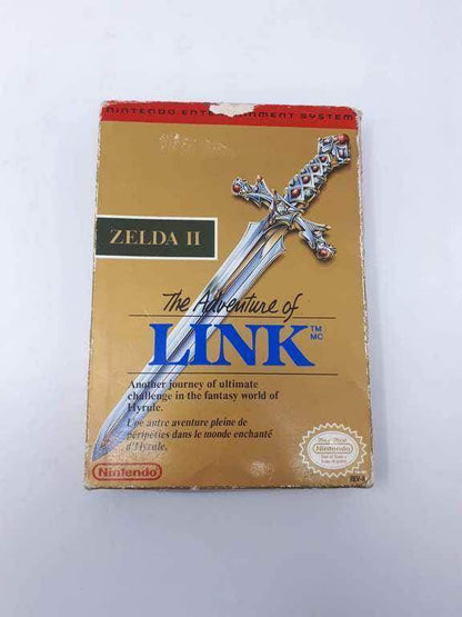 Zelda II The Adventure of Link NES (Cib) -- Jeux Video Hobby 