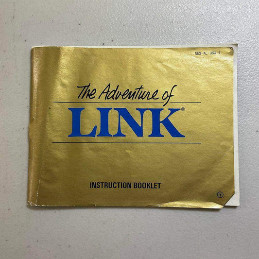 Zelda II The Adventure Of Link NES (Instruction) *Anglais/English -- Jeux Video Hobby 