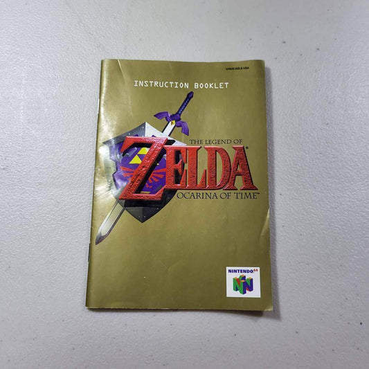 Zelda Ocarina Of Time Nintendo 64 (Instruction) *Anglais/English -- Jeux Video Hobby 