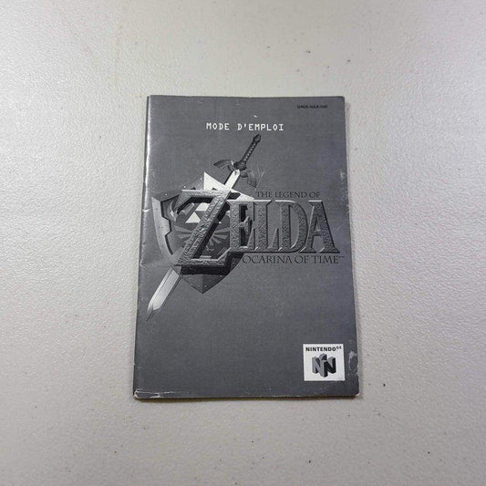 Zelda Ocarina Of Time Nintendo 64 (Instruction) *Francais/ French -- Jeux Video Hobby 